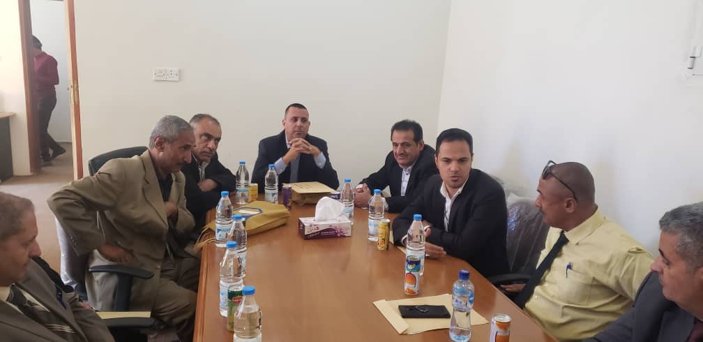 فريق مجلس الاعتماد الأكاديمي يقوم بمتابعة البرامج الأكاديمية في جامعة اليمن والخليج صنعاء