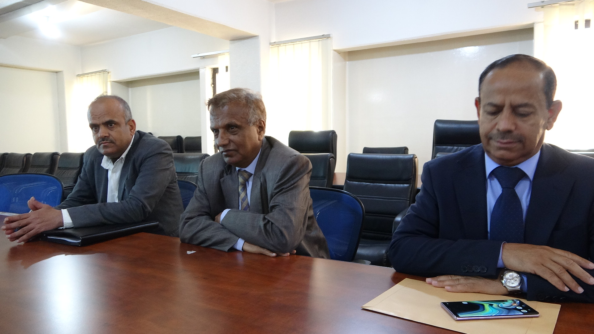 مجلس الاعتماد الأكاديمي يعقد لقاء تشاوري مع قيادة مجلس الأمناء لجامعة اليمن