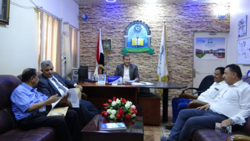 مجلس الاعتماد ينفذ زيارة ميدانية لتقييم برنامج الطب والجراحة  بجامعة العلوم والتكنولوجيا الحديدة