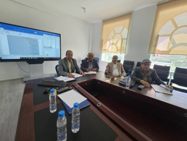 مجلس الاعتماد الأكاديمي: اجتماع لجنة إعداد ضوابط انشاء مراكز التدريب لبرنامج الامتياز في طب الاسنان