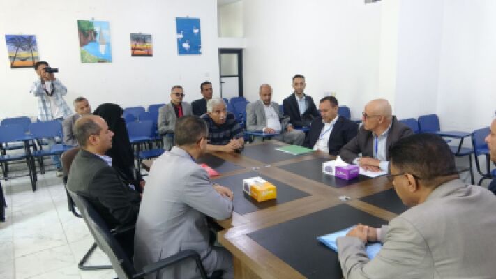 ألبوم صور خاص  بالنزول الميداني لفريق المراجعين الخارجيين للاعتماد البرامجي لبرنامج الطب المخبري بجامعة الملكة أروى للفترة من ٤ -٦ مايو