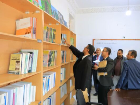ألبوم صور خاص بتدشن اول نزول ميداني للجان متابعة البرامج الأكاديمية في الجامعات اليمنية ضمن خطته الجديدة.